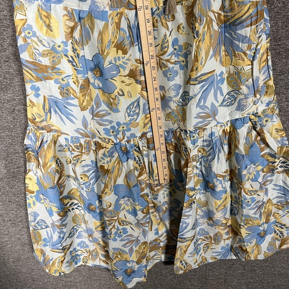 Faherty Dress Womens XS Multicolor Paradise Blossom Floral Maxi Sundress Strappy - Picture 6 of 11